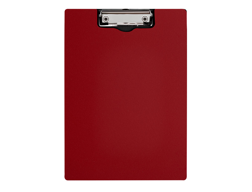 PORTA NOTAS Q-CONNECT COM MOLA MINICLIP SUPERIOR DIN A4 PLASTICO 50% RECICLADO VERMELHO ESPESSURA 2,1 MM