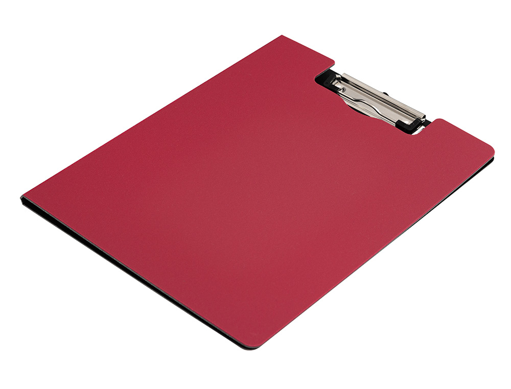 PORTA NOTAS Q-CONNECT COM MOLA MINICLIP SUPERIOR DIN A4 PLASTICO 50% RECICLADO VERMELHO ESPESSURA 2,1 MM