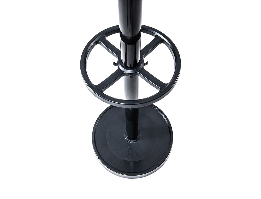 CABIDE ROCADA MAULCALIGO 32 SUPORTES COM PORTA GUARDA CHUVAS COR PRETO 460X460X1752 MM