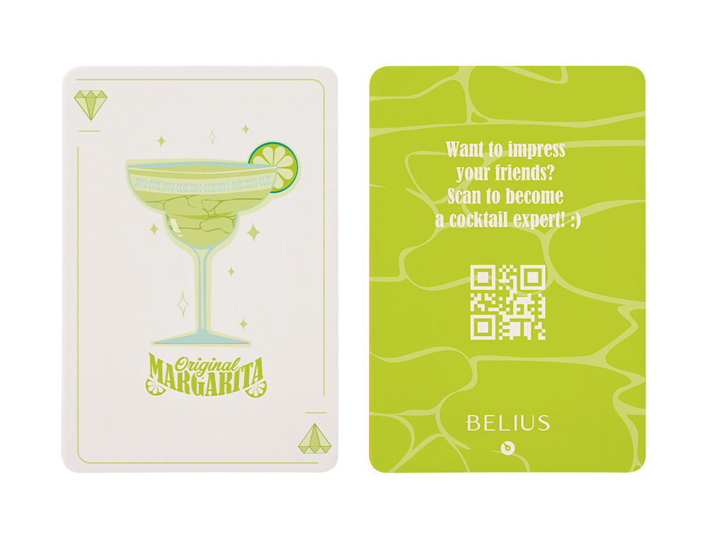ESFEROGRAFICA E PORTA CARTOES BELIUS COCKTAILS MARGARITA ALUMINIO VERDE LIMA PRATEADO RELEVO TINTA COR AZUL CAIXA DE DES
