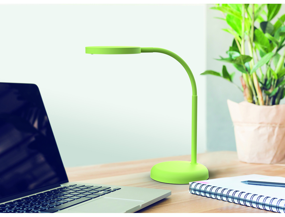 CANDEEIRO DE ESCRITORIO MAUL LED JOY COR VERDE LIMA 137X335X358 MM