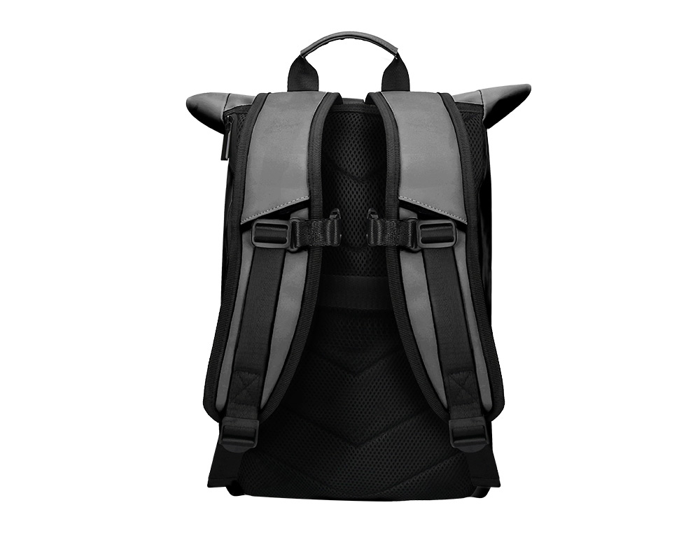 MOCHILA ANTARTIK WATERPROOF ENROLAVEL DESIGN CASUAL COR CINZA 480X130X280 MM