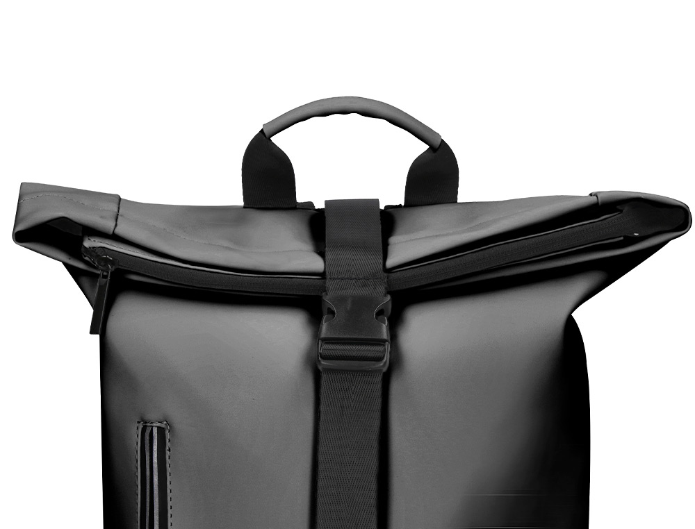 MOCHILA ANTARTIK WATERPROOF ENROLAVEL DESIGN CASUAL COR CINZA 480X130X280 MM