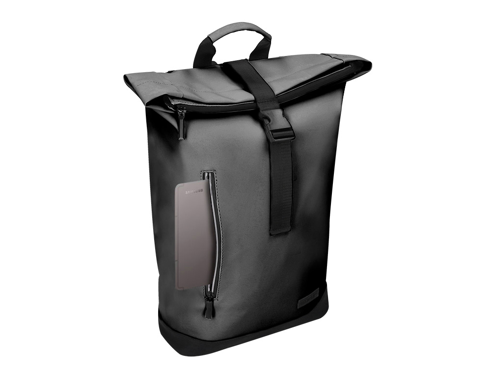 MOCHILA ANTARTIK WATERPROOF ENROLAVEL DESIGN CASUAL COR CINZA 480X130X280 MM