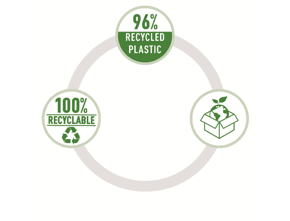 AGRAFADOR PETRUS 210 REYCLE AZUL CAPACIDADE 25 FOLHAS USA AGRAFES 22/6