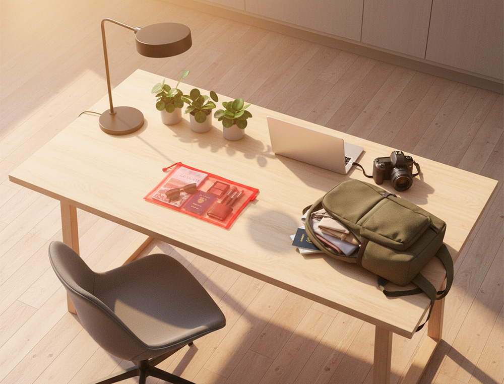 BOLSA COM FECHO DE CORRER LIDERPAPEL POLIESTER TRANSPIRAVEL MULTIUSOS DIN A5 PRETO