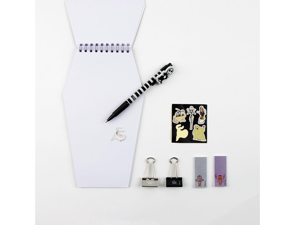 CONJUNTO DE ARTIGOS PAPELARIA CERDA NIGHTMARE BEFORE CHRISTMAS