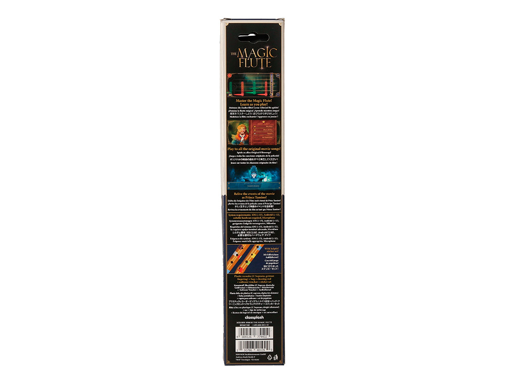 FLAUTA HOHNER THE MAGIC FLUTE COR DOURADO EDICAO ESPECIAL COM APP PARA APRENDER E BRINCAR