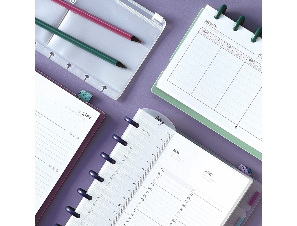 ESTOJO CARCHIVO INGENIOX SLIM BAG MY PLANS PARA PLANIFICADOR TAMANHO A5