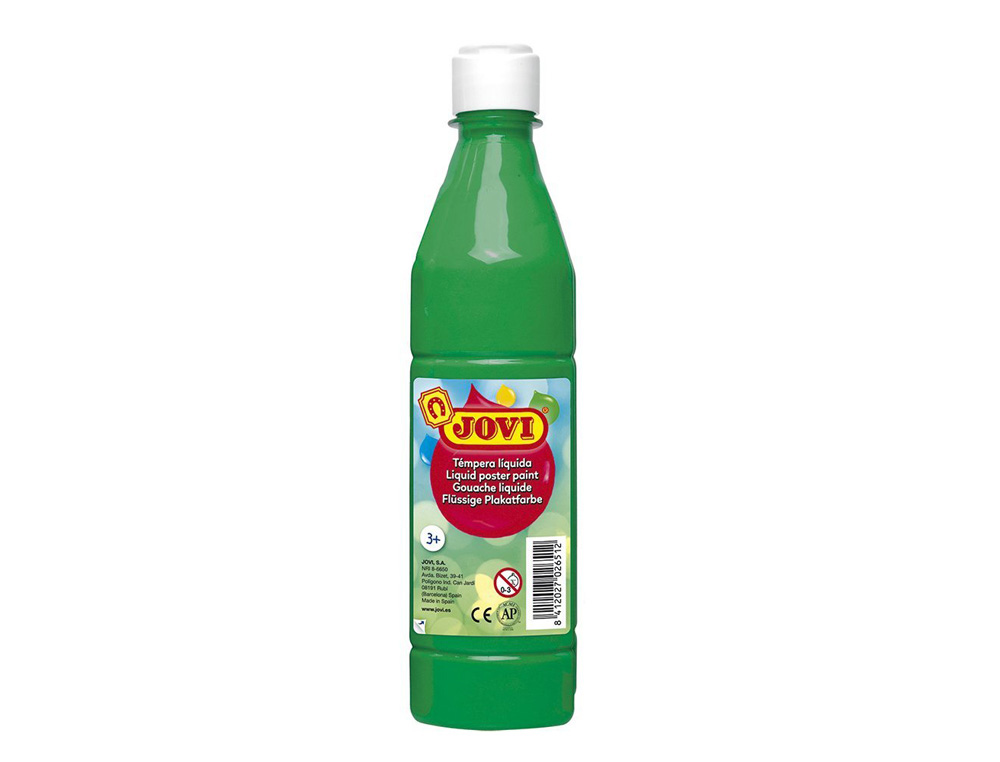 GUACHE LIQUIDO JOVI 500 ML VERDE MEDIO