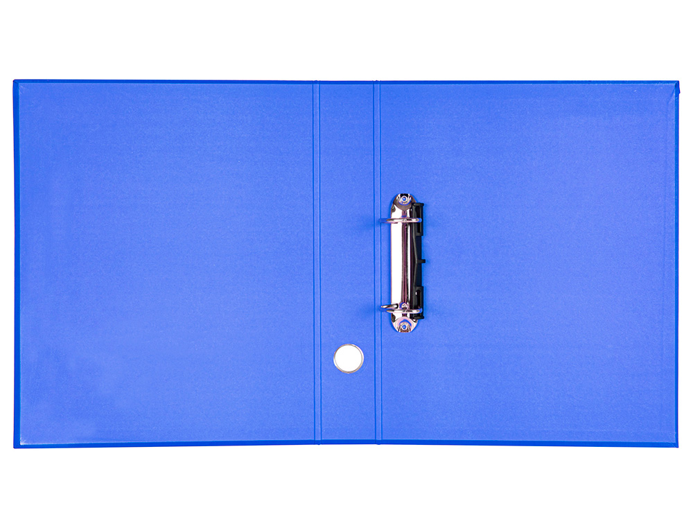 MODULO DE 3 PASTAS DE ARQUIVO LIDERPAPEL 2 ANEIS FOLIO LOMBADA 60 MM AZUL
