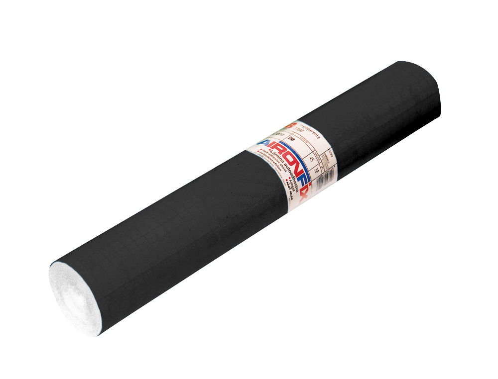 ROLO AUTOADESIVO AIRONFIX COR PRETO MATE