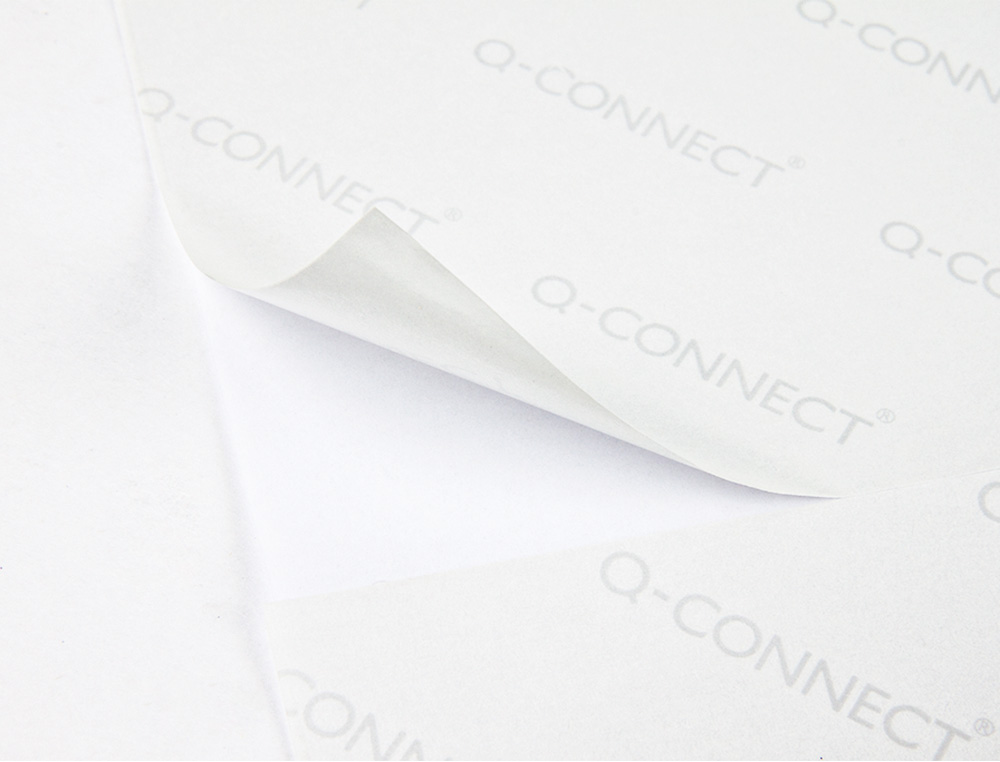 ETIQUETAS ADESIVAS Q-CONNECT DIN A4 105 X 29 MM