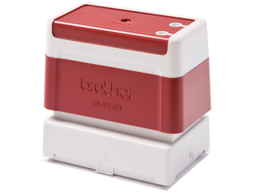 CARIMBO AUTOMATICO BROTHER 34 MM X 58 MM VERMELHO