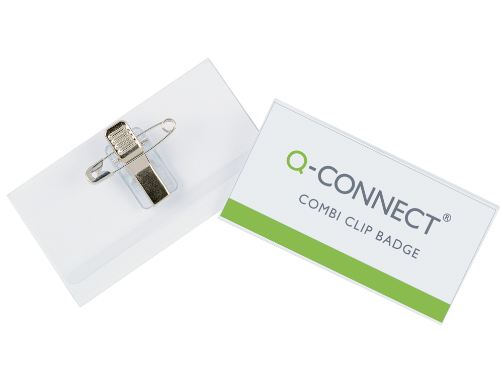 IDENTIFICADOR Q-CONNECT COM MOLA KF-01568 40X75 MM