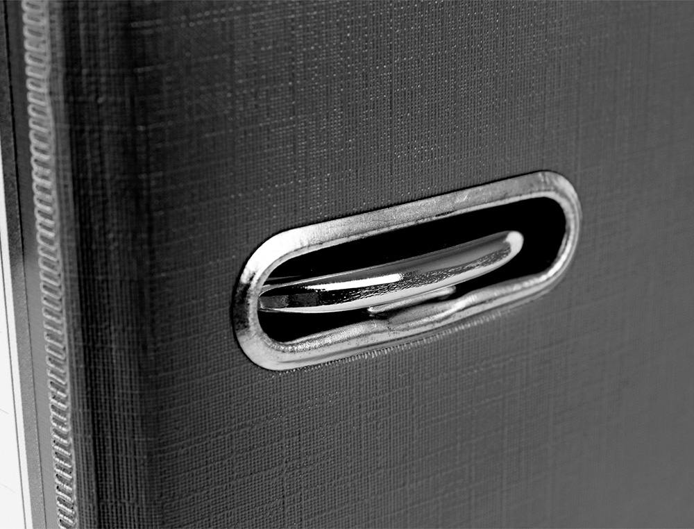 PASTA DE ARQUIVO DE ALAVANCA LIDERPAPEL DOCUMENTA PVC DIN A4 LOMBADA 52 MM PRETA