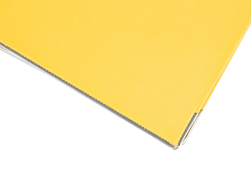 PASTA DE ARQUIVO DE ALAVANCA LIDERPAPEL DOCUMENTA PVC DIN A4 LOMBADA 52 MM AMARELA
