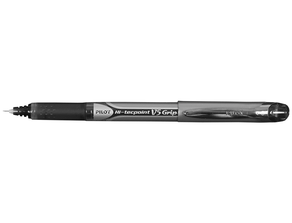 MARCADOR PILOT PONTA FINA V-5 GRIP PRETO 0.5 MM
