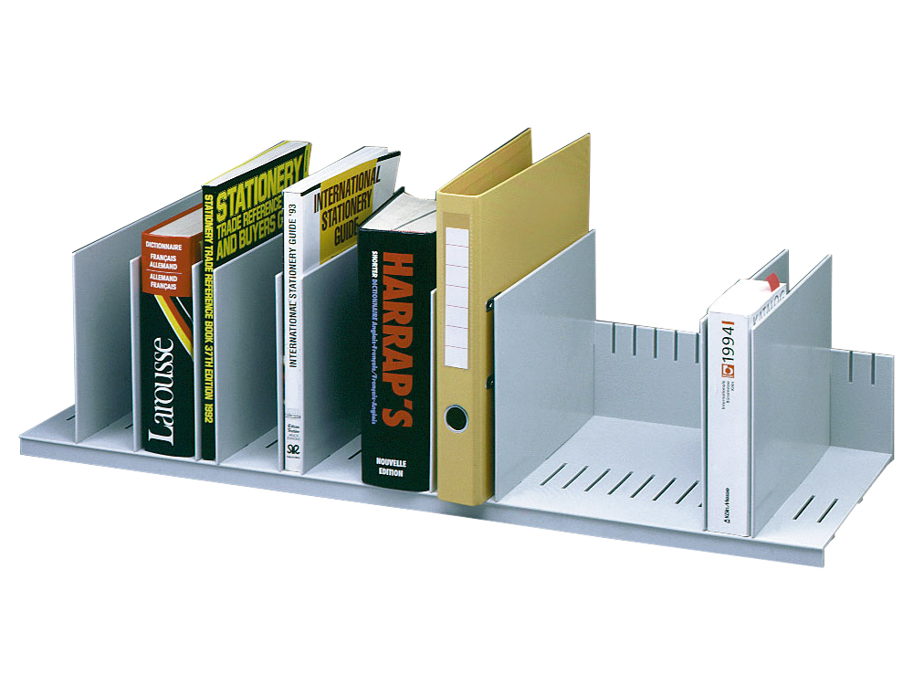 ORGANIZADOR DE ARMARIO PAPERFLOW CINZA COM 10 COMPARTIMENTOS AJUSTAVEIS 802 X 275 X 210 MM