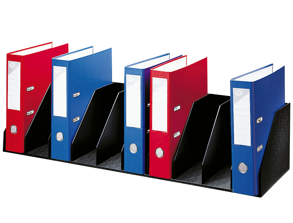 ORGANIZADOR DE ARMARIO PAPERFLOW PRETO COM 9 COMPARTIMENTOS FIXOS PARA ARQUIVO 89 X 29 X 21 CM