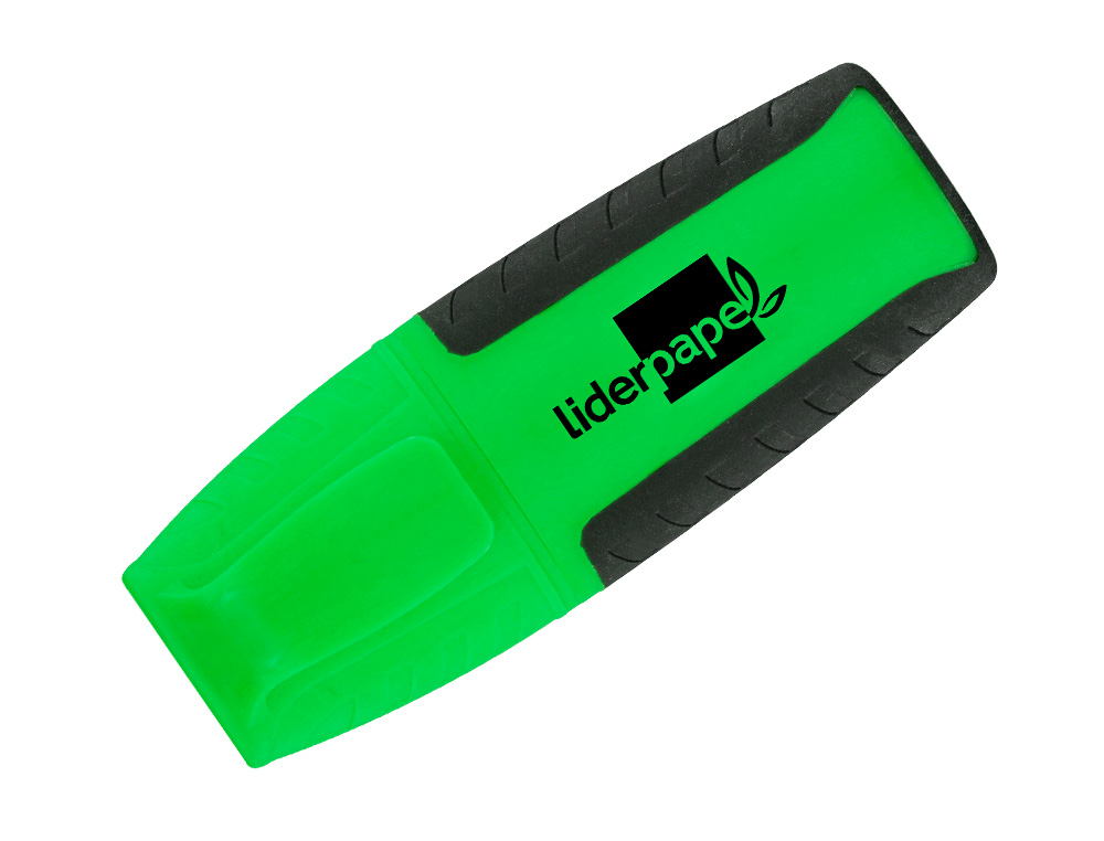 MARCADOR FLUORESCENTE LIDERPAPEL VERDE