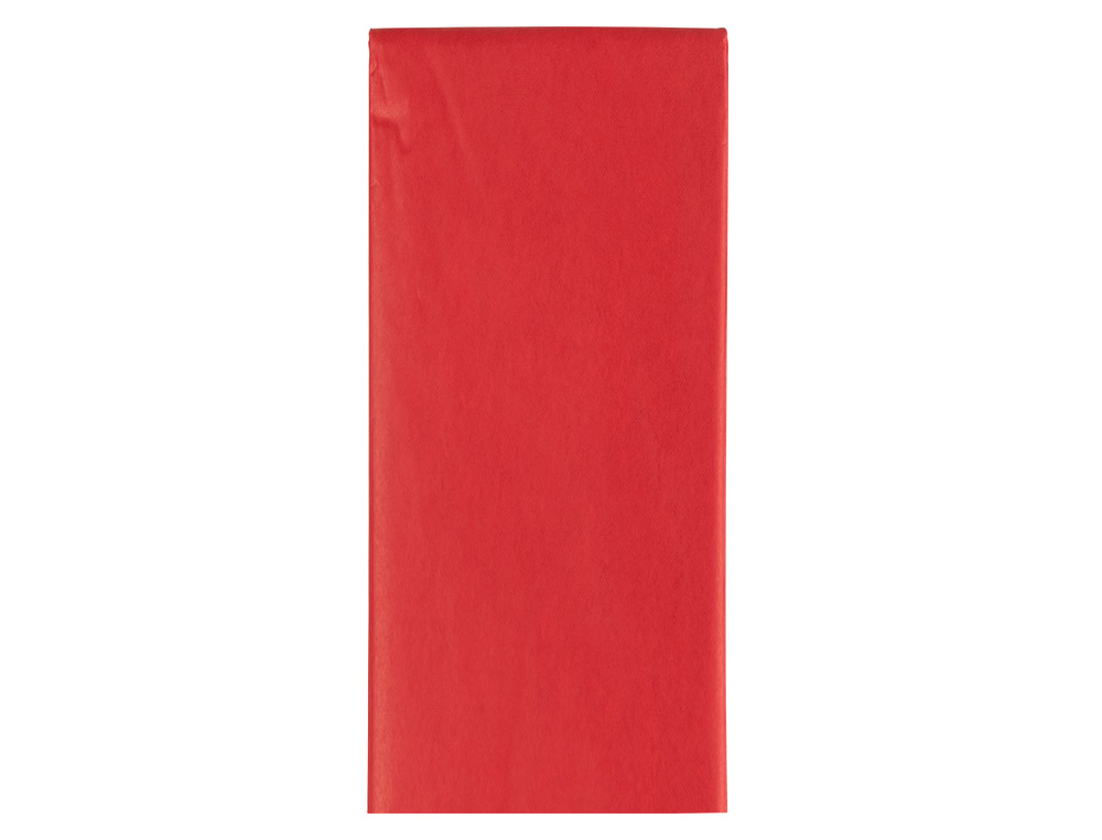 PAPEL SEDA LIDERPAPEL 52 X 76 CM 18 GR VERMELHO