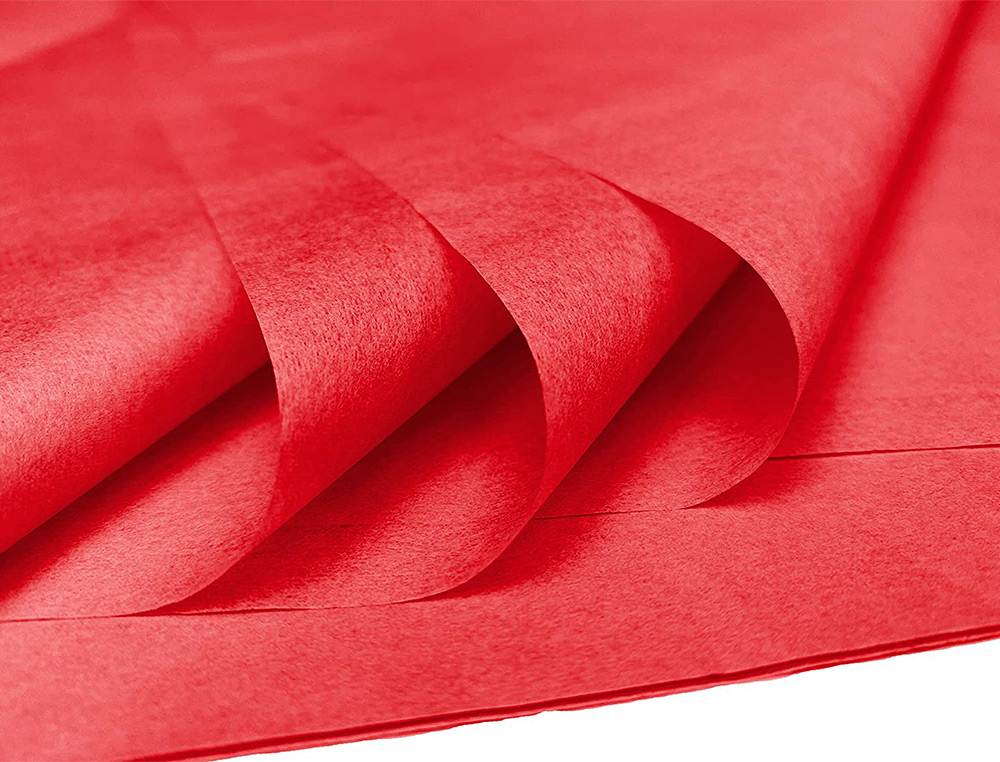 PAPEL SEDA LIDERPAPEL 52 X 76 CM 18 GR VERMELHO