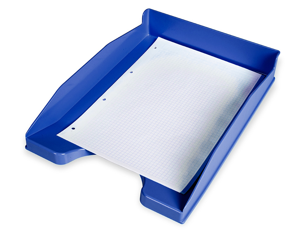 TABULEIRO DE SECRETARIA Q-CONNECT PLASTICO AZUL OPACO