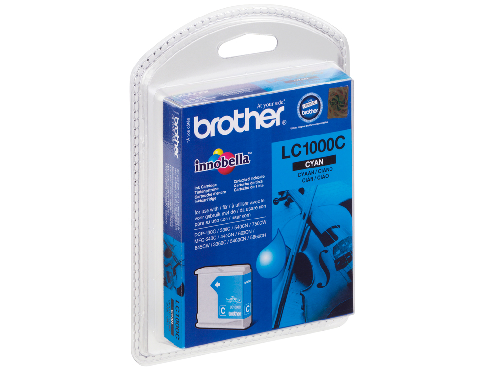 TINTEIRO BROTHER LC-1000C CIAN