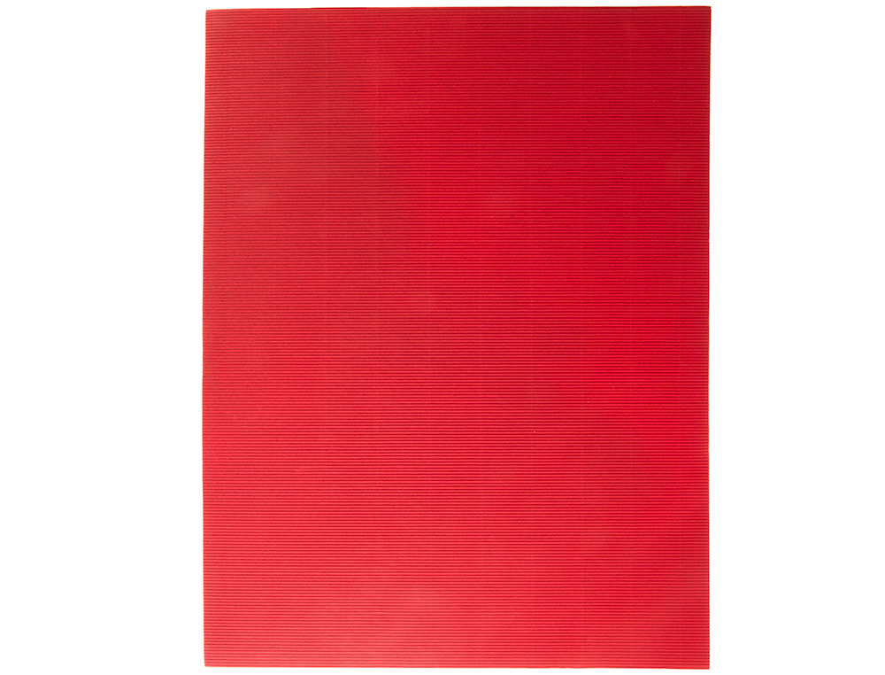 CARTAO ONDULADO LIDERPAPEL 320GR 50X70 CMVERMELHO