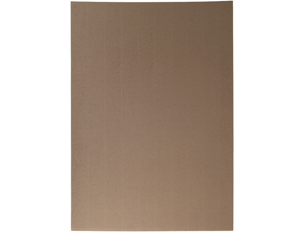 CARTAO ONDULADO LIDERPAPEL 320GR 50X70 CM CASTANHO