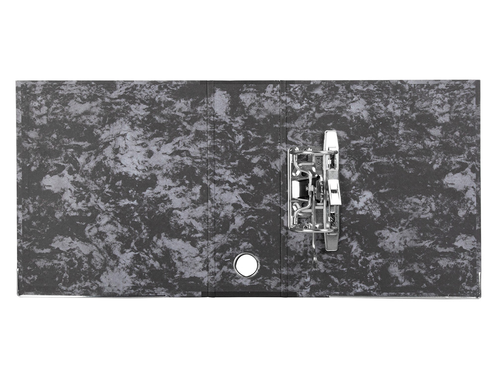 PASTA DE ARQUIVO LIDERPAPEL CLASSIC BLUE CARTAO FORRADO QUARTO GASPEADA PRETA