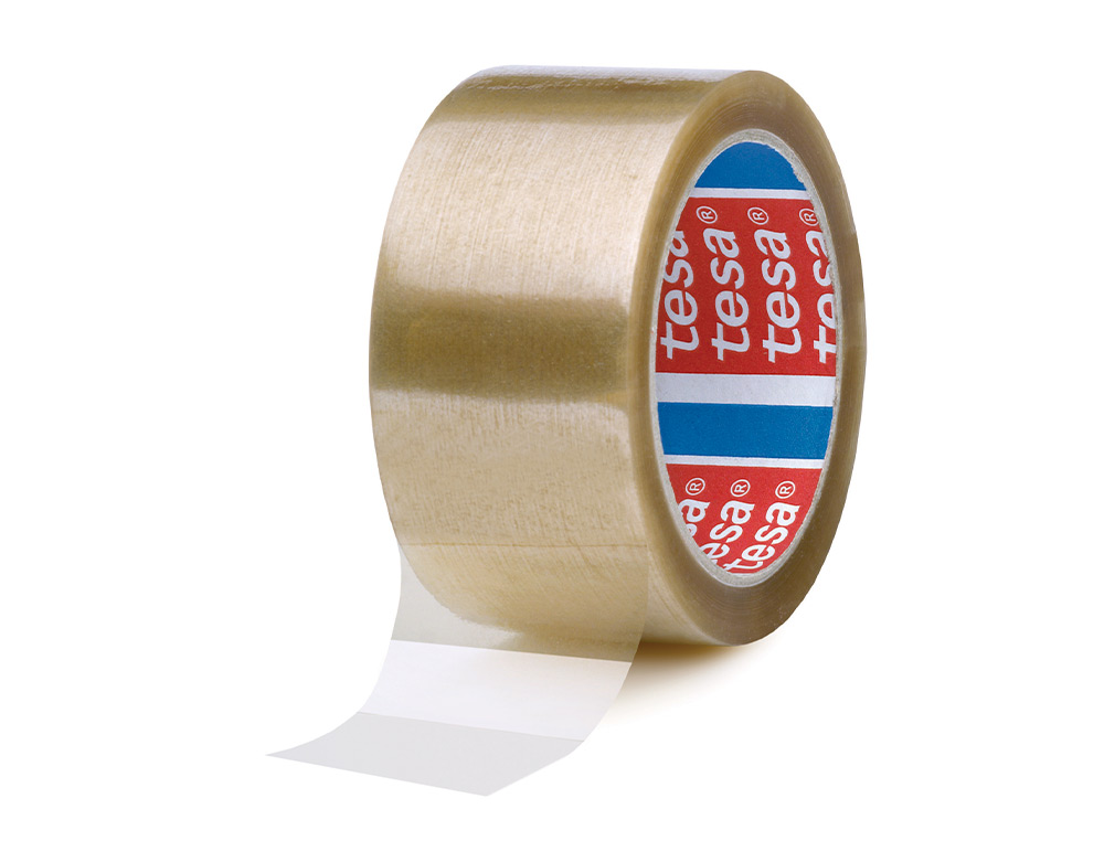 FITA ADESIVA TESA POLIPROPILENO TRANSPARENTE66 MT X 50 MM