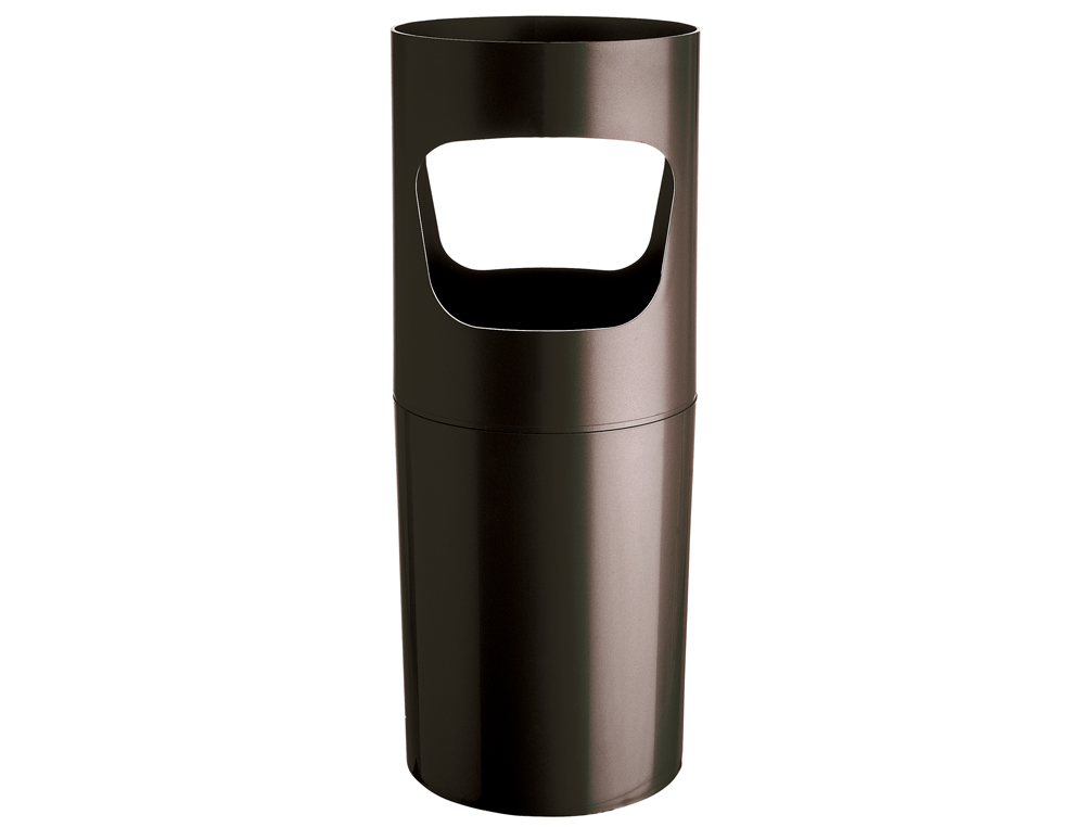 PORTA GUARDA-CHUVAS ARCHIVO EM PLASTICO DE COR PRETO OPACO 640 X 255 MM