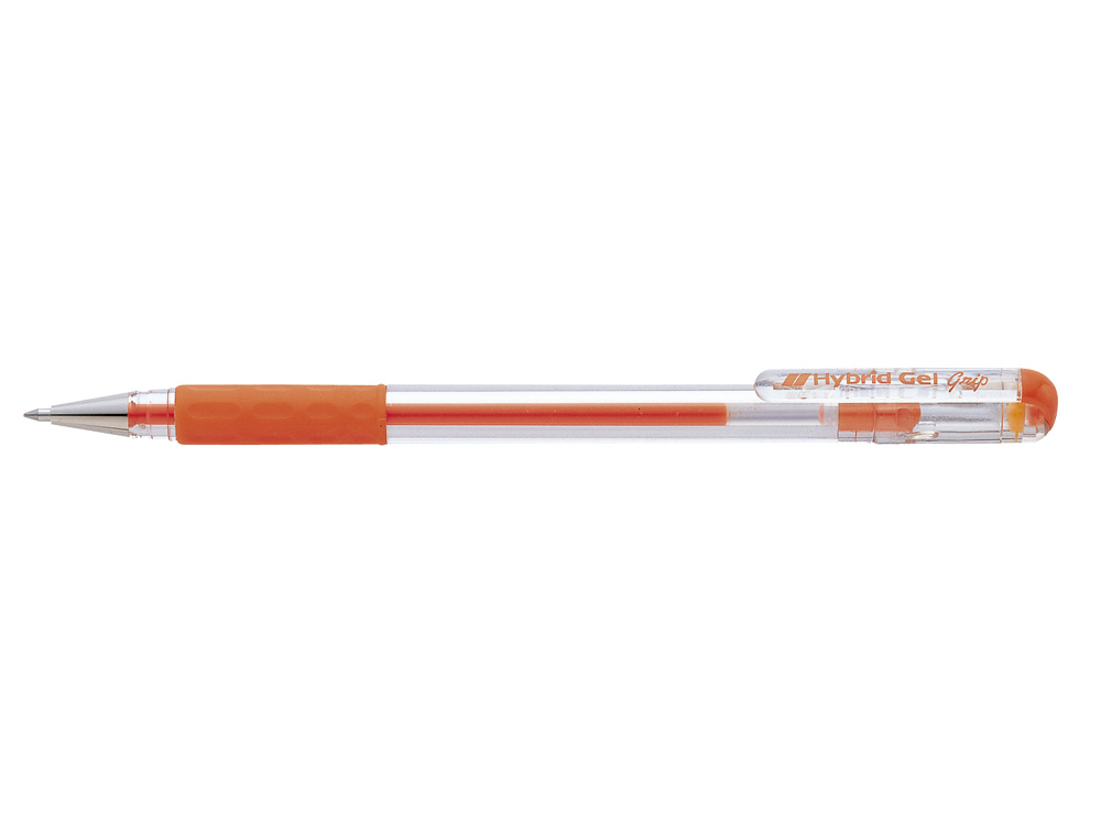 ROLLER PENTEL K116 GEL GRIP LARANJA