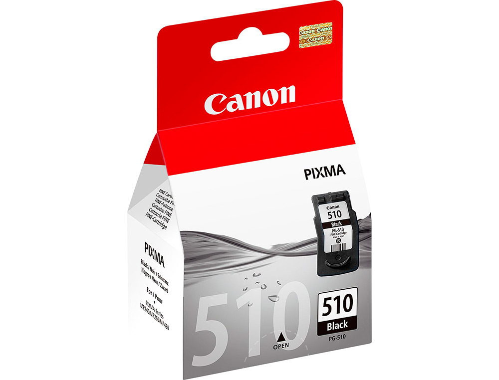 TINTEIRO CANON PG-510 PRETO PIXMA MP240/260/480