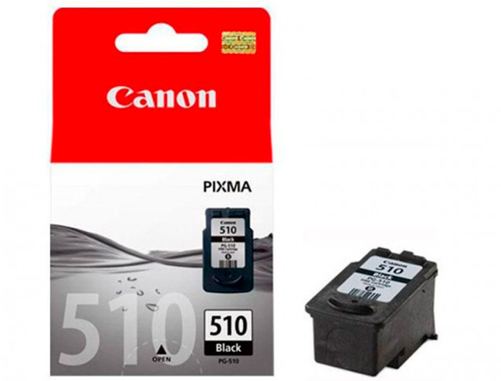 TINTEIRO CANON PG-510 PRETO PIXMA MP240/260/480