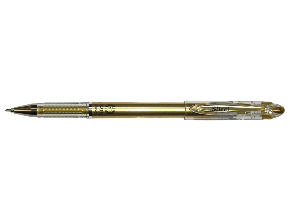 ESFEROGRAFICA ROLLER METALICA PENTEL BG 208 DOURADA 0,4 MM IDEAL PARA PAPEL E MADEIRA SUAVE SECAGEM RAPIDA
