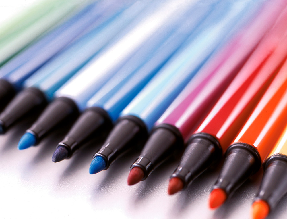 MARCADOR STABILO AGUARELAVEL PEN 68 VERMELHO ESCURO 1 MM