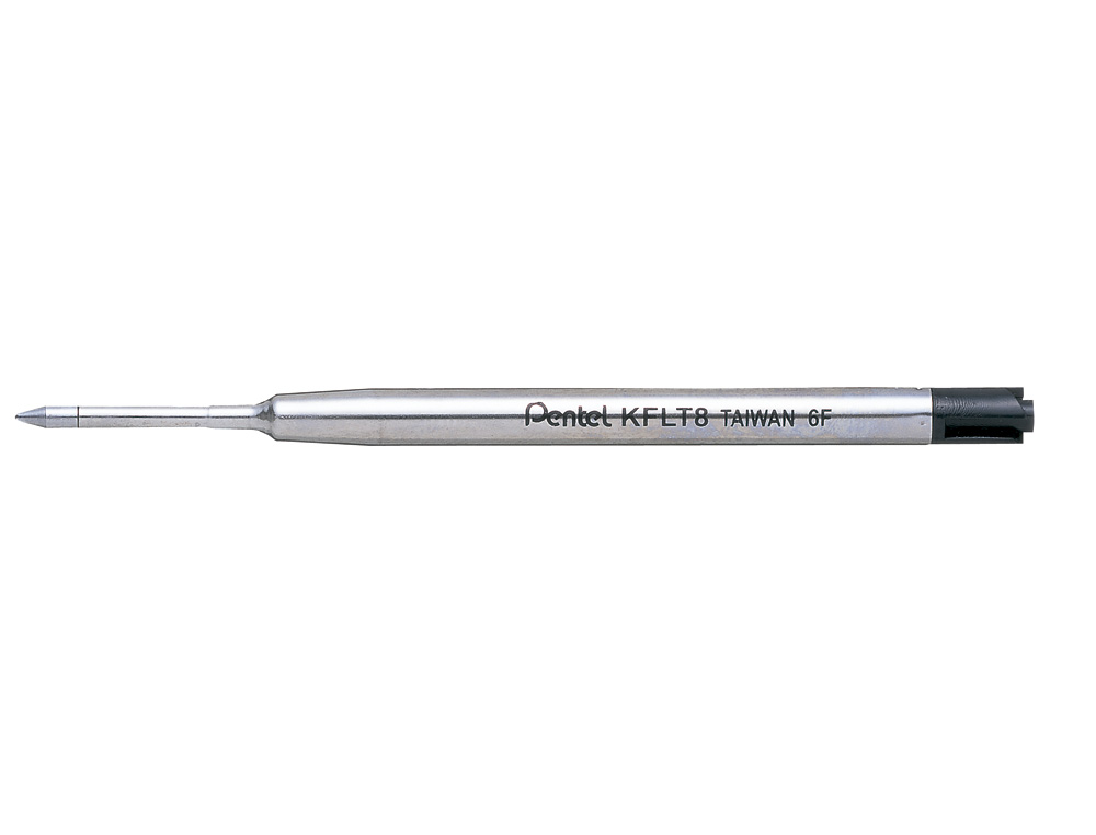 RECARGA PENTEL KFL8-A, TINTA COR PRETA PARA BALL POINT PENTEL STERLING B810 E B811, B460, B800, B610