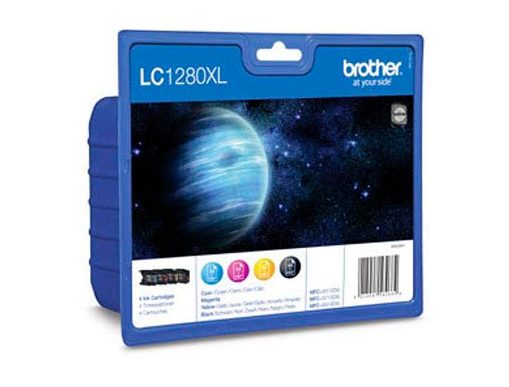 TINTEIRO BROTHER LC-1280XL PACK 4 CORES - MFC-J6510DW MFC-J6710DW MFC-J6910DW