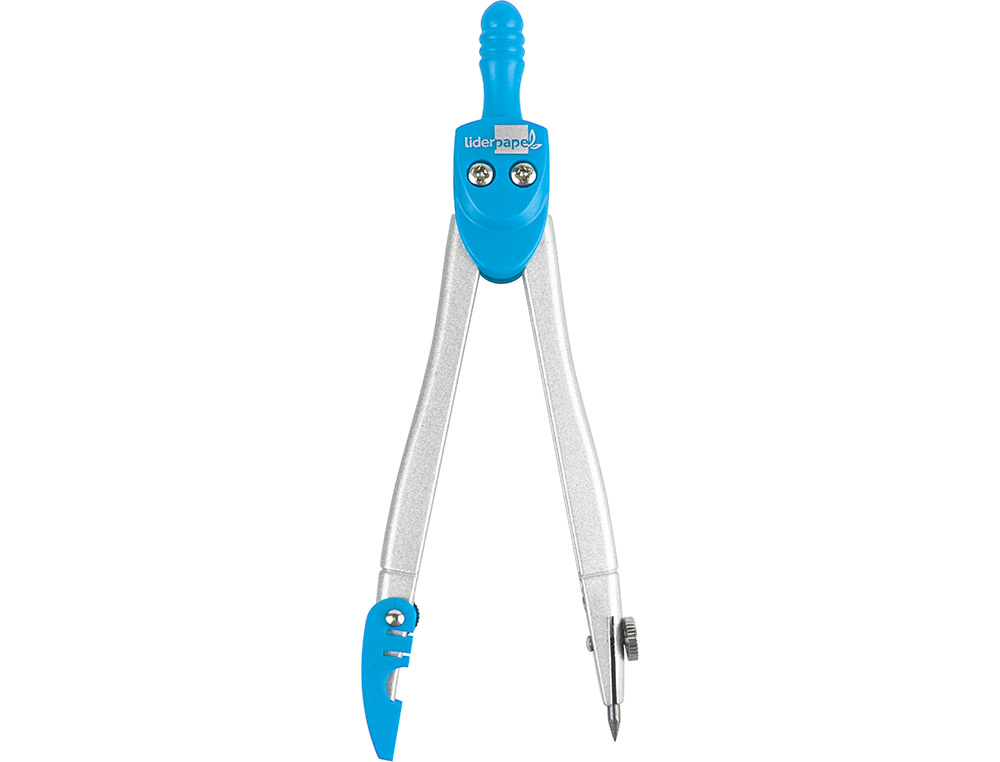 COMPASSO LIDERPAPEL MK-1 COM PROTETOR DE PONTA CORES SORTIDAS