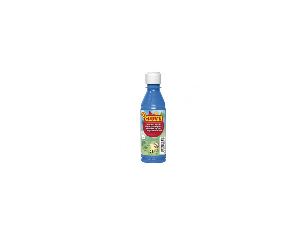 GUACHE LIQUIDO JOVI 250 ML -AZUL CYAN