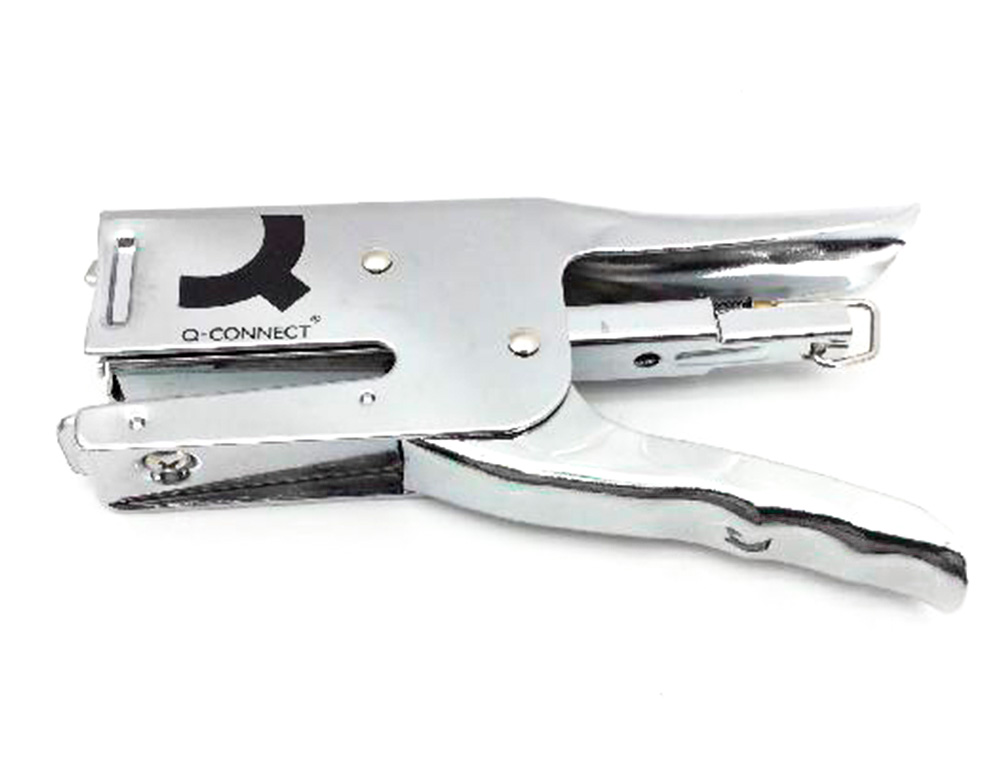 AGRAFADOR Q-CONNECT DE ALICATE CAPACIDADE 40 FOLHAS USA AGRAFES 24/6 E 26/6
