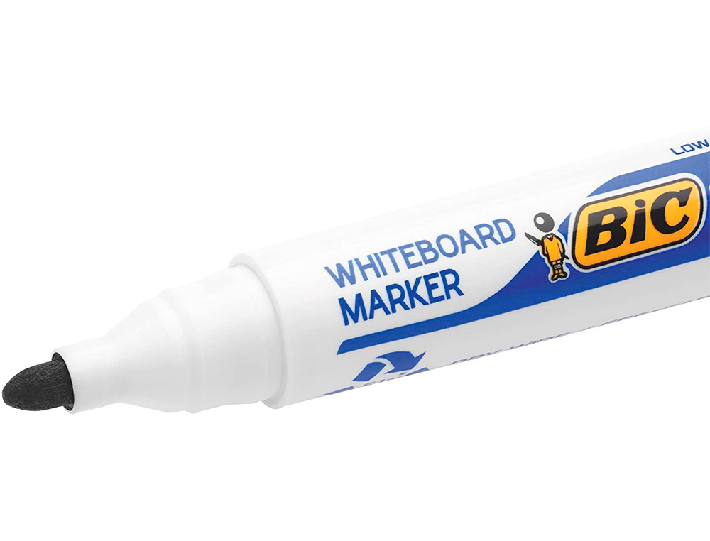 MARCADOR BIC VELLEDA PARA QUADRO BRANCO COR VERMELHO PONTA REDONDA 1,3 MM