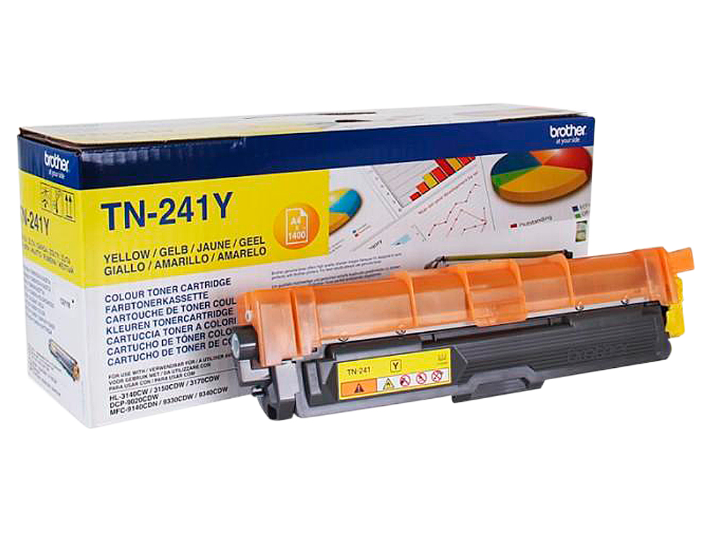 TONER BROTHER HL3140 HL3150 HL3170 DCP9020 MFC9140 MFC9330 MFC9340 AMARELO 1400 PAG