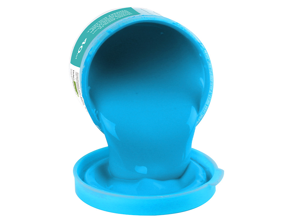 GUACHE LIDERPAPEL ESCOLAR 40 ML AZUL