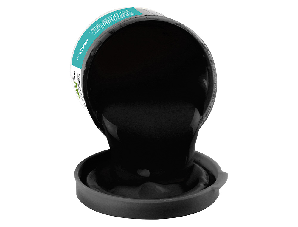 GUACHE LIDERPAPEL ESCOLAR 40 ML PRETO