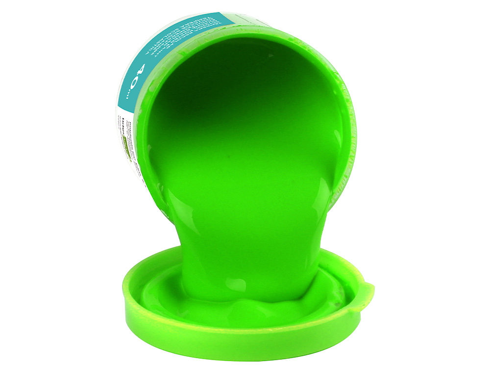 GUACHE LIDERPAPEL ESCOLAR 40 ML VERDE CLARO