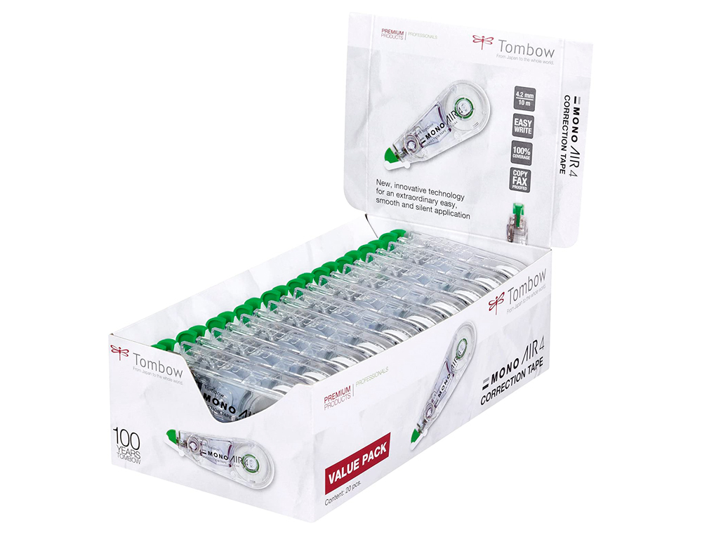 CORRETOR TOMBOW MONO AIR FITA 4,2 MM X 10 MT